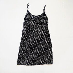Brandy Melville Navy Floral Mini Dress